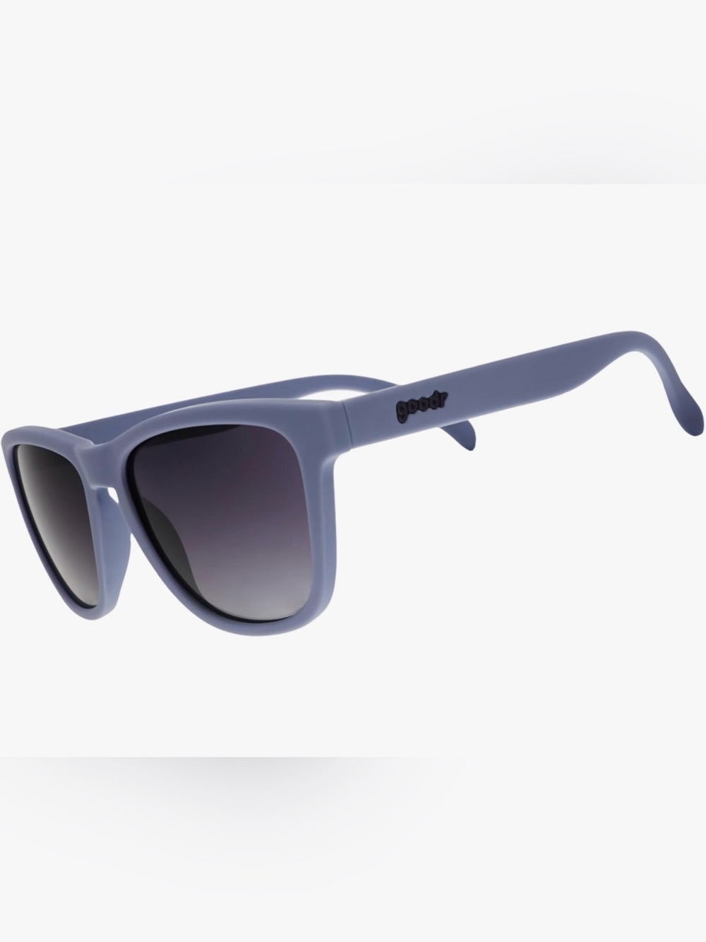 goodr Zombie Skin Care Routine Square Sunglasses Purple/Gray Gradient G00447